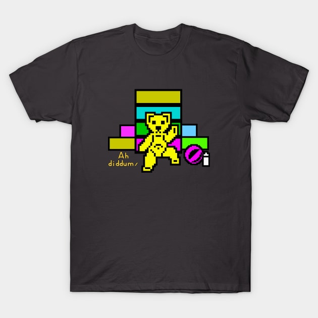 Ah Diddums - Pixel art (ZX Spectrum) T-Shirt by RetroTrader